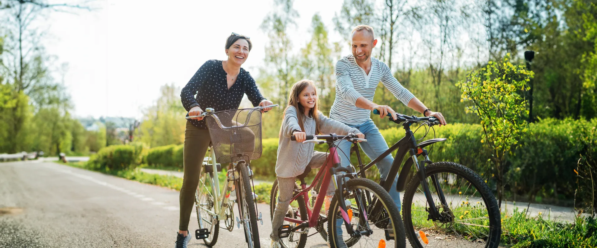 Eine Fahrradtour