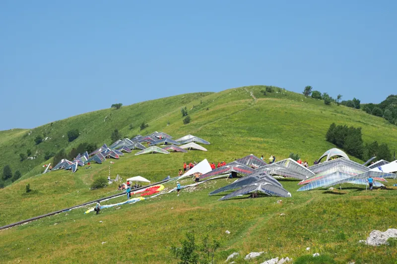 Der Berg Monte Valinis