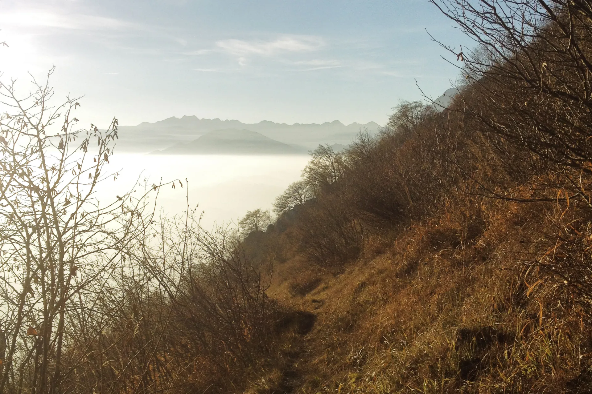 Salendo al Monte Cevolèit
