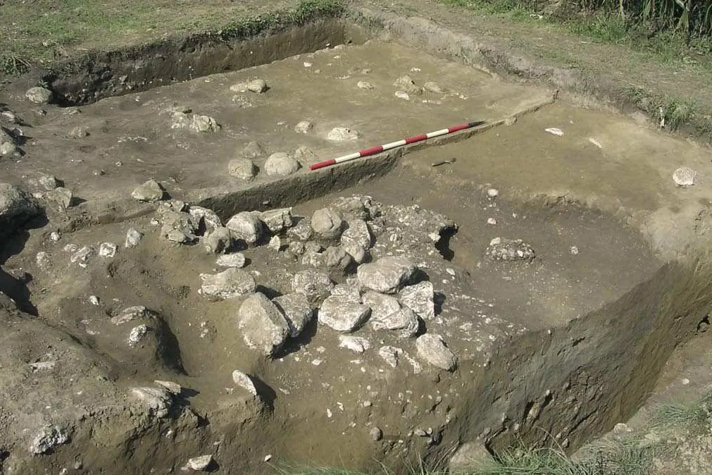 Meduno, Sach di Sotto: the pit (2004 digging)